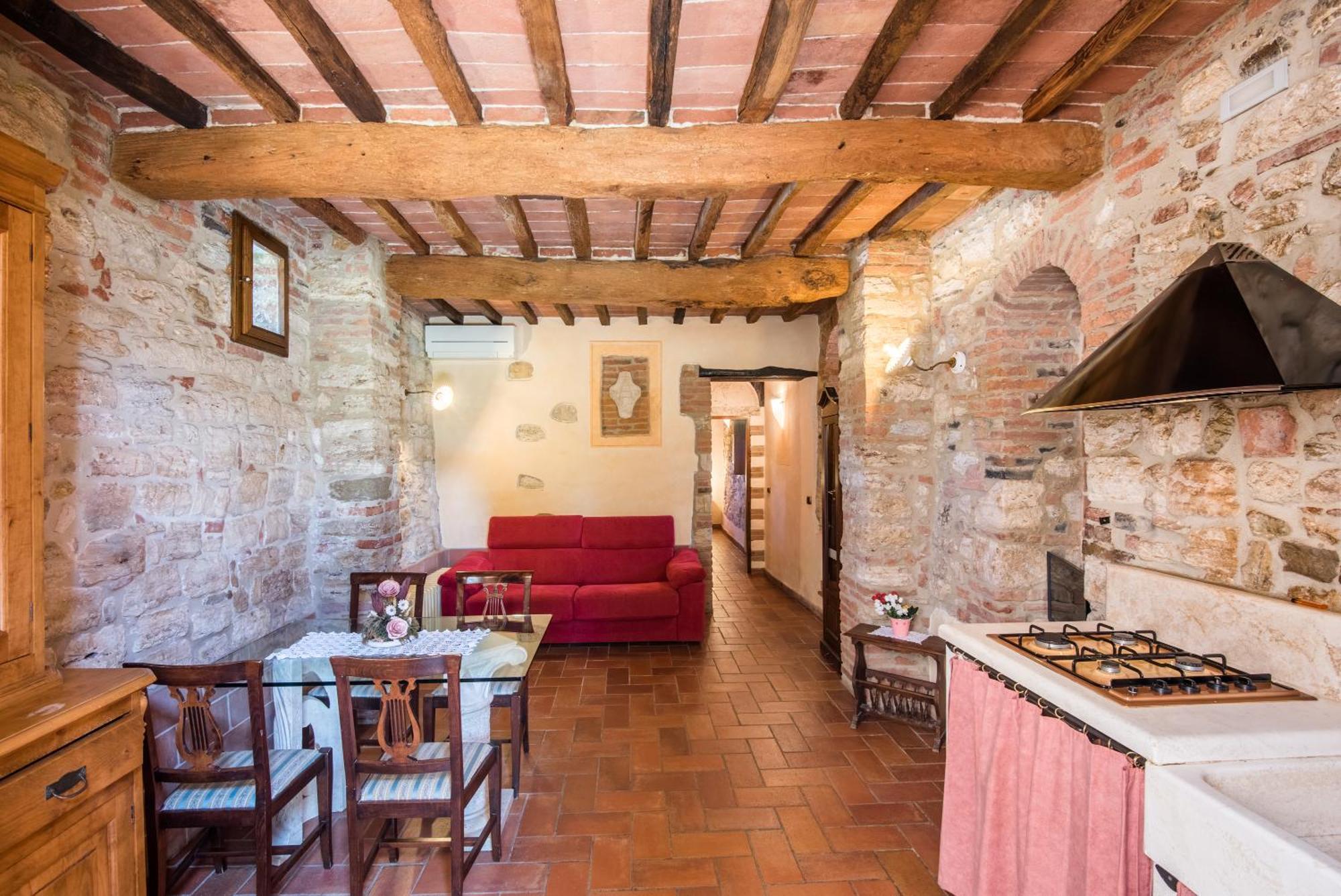 Appartamento La Cantina Rapolano Terme Eksteriør bilde