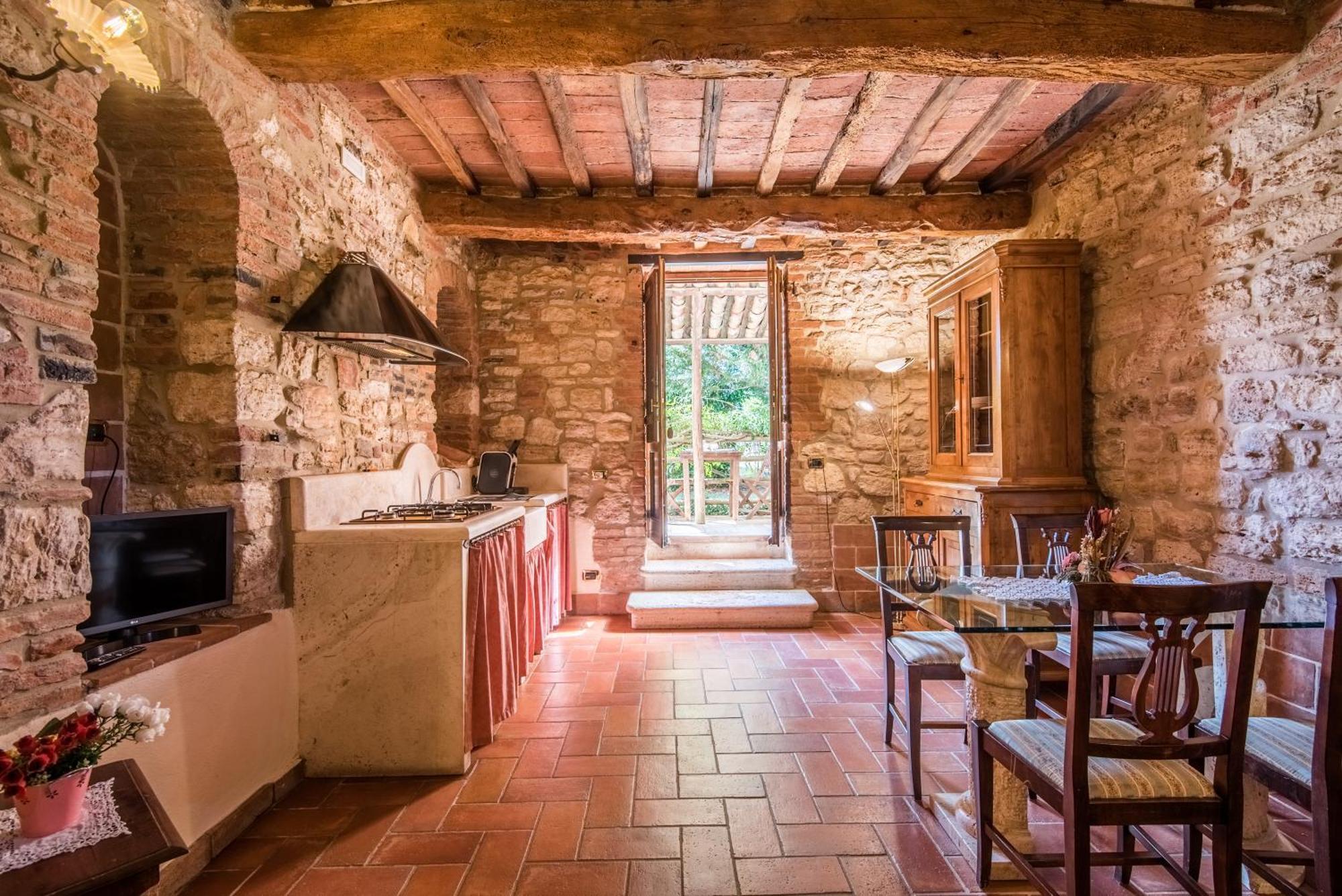 Appartamento La Cantina Rapolano Terme Eksteriør bilde